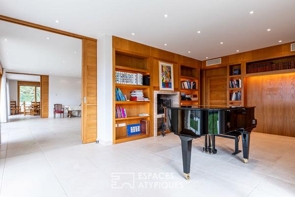 Maison d’architecte avec piscine