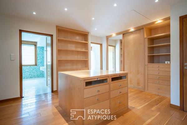 Maison d’architecte avec piscine