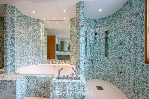 Maison d’architecte avec piscine