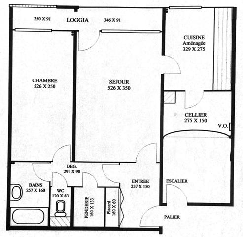 Appartement à vendre 2 pièces CONFLANS SAINTE HONORINE (78)