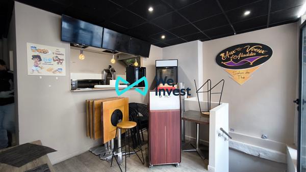 Local commercial loué à  Pau 51 m2