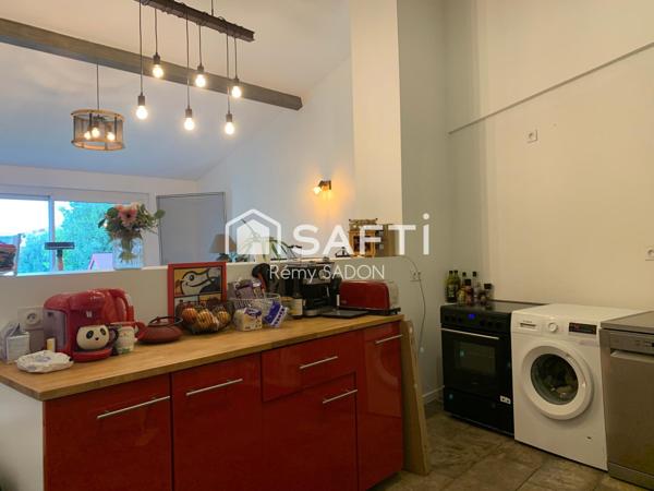 Maison en pierre apparente, proche du centre