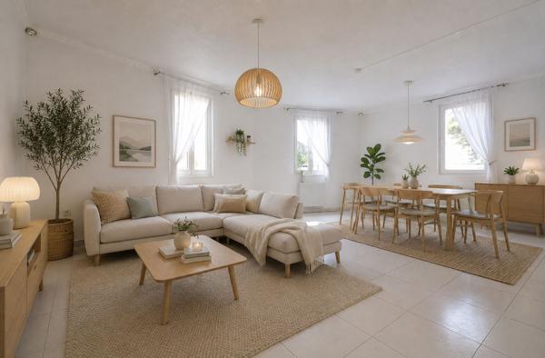 AGEN HYPER CENTRE - Appartement de 96 m² avec 3 chambres en rez-de-chaussée dans un quartier calme et recherché