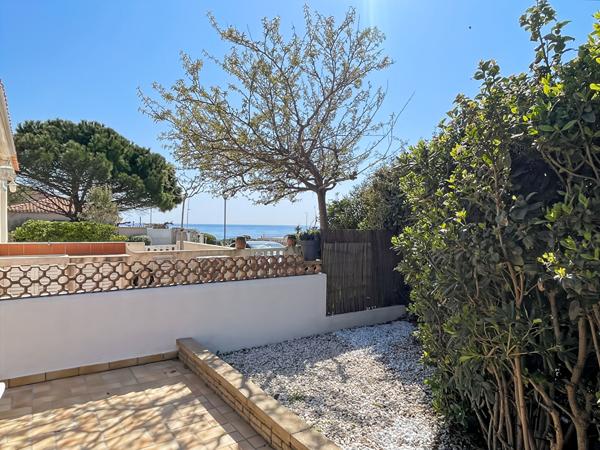 Pavillon Sausset Les Pins 1 pièce(s) 23.39 m2 - terrasse de 15m2 vue mer