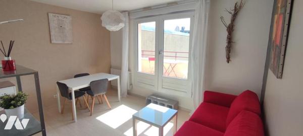 Cente ville Gare Nord T2 avec balcon 12m² et garage 22,6 m² vendu meublé actuellement libre 