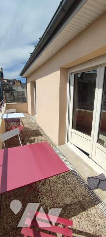 Cente ville Gare Nord T2 avec balcon 12m² et garage 22,6 m² vendu meublé actuellement libre 