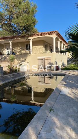 SUPERBE VILLA RECENTE AVEC STUDIO ET PISCINE