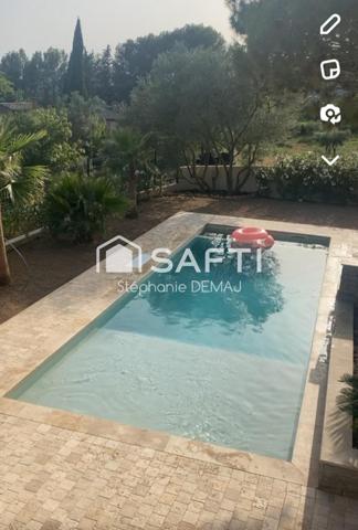 SUPERBE VILLA RECENTE AVEC STUDIO ET PISCINE