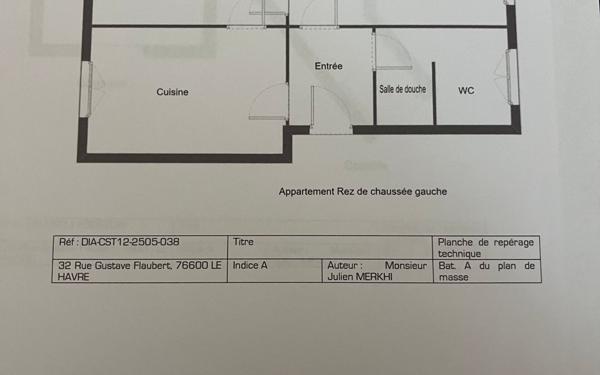 Appartement à vendre    2 pièces •  Le Havre