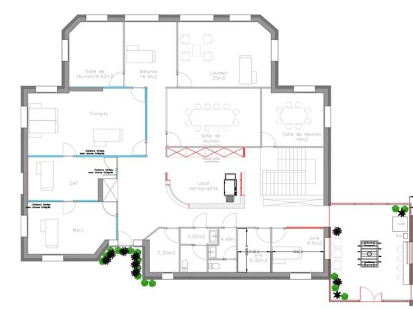 Immeuble de bureaux indépendant de 442 m² à Ronchin