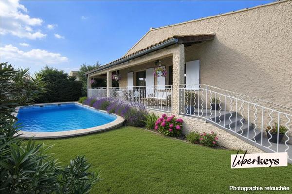 🏠 Maison familiale T5 plain-pied, piscine et garage