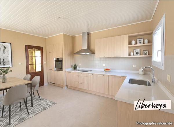 🏠 Maison familiale T5 plain-pied, piscine et garage