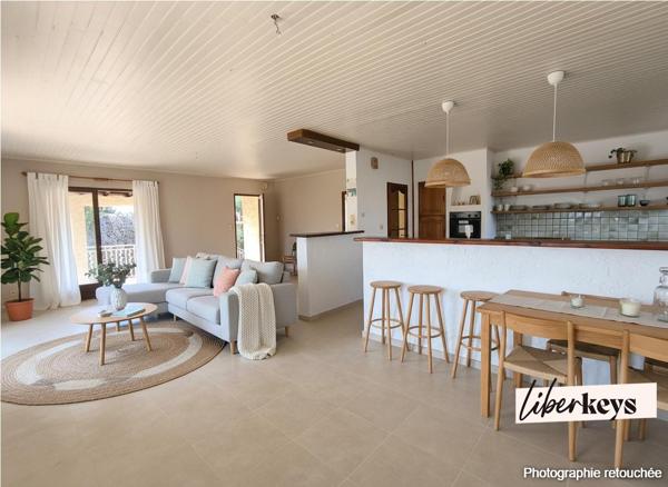 🏠 Maison familiale T5 plain-pied, piscine et garage