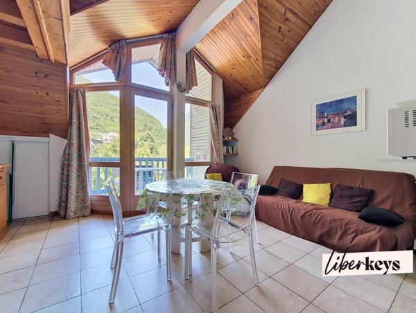 Très bel appartement avec une superbe vue sur le parc thermal de La Léchère ! 
