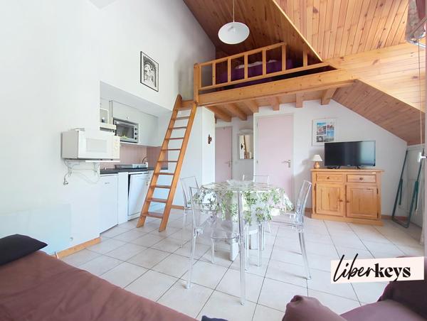 Très bel appartement avec une superbe vue sur le parc thermal de La Léchère ! 