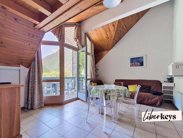 Très bel appartement avec une superbe vue sur le parc thermal de La Léchère ! 