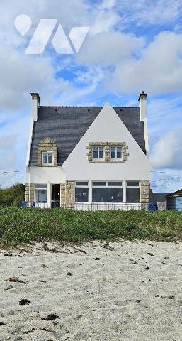 Maison à Loctudy Face Mer - 5 chambres - sous sol total - Plage de Larvor.