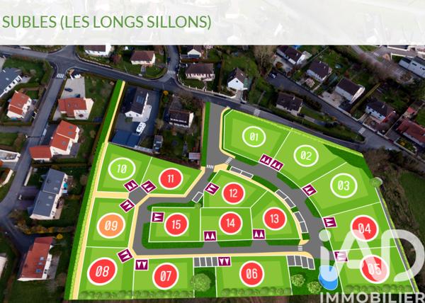 Terrain à vendre 730 m² Bayeux
