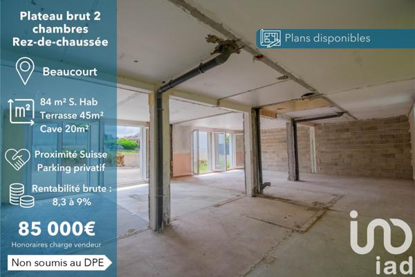 Appartement 3 pièces de 84 m² à Beaucourt (90500)