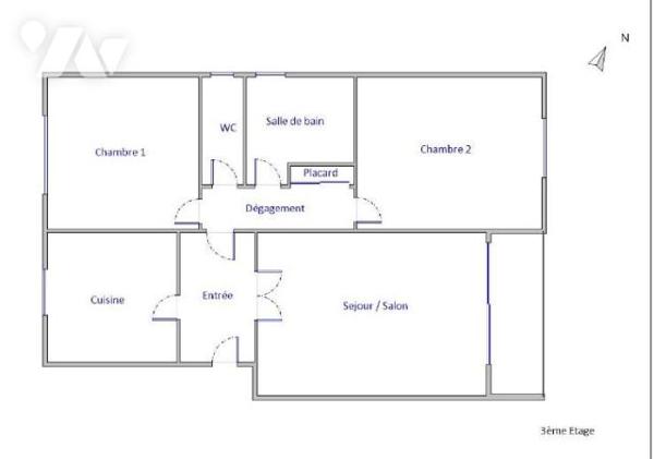 appartement 4 pièces avec ascenseur et balcon à BOURG EN BRESSE
