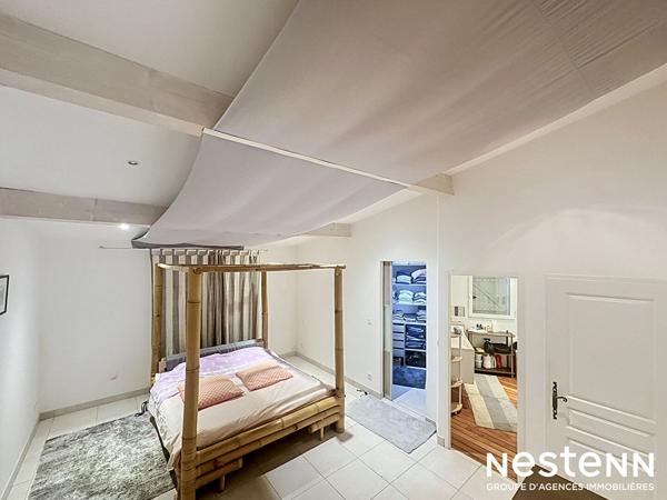 A vendre Maison à Preignan centre, piscine intérieure, jardin , garage