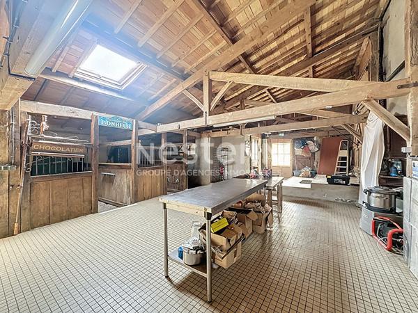 A vendre à Puycasquier Maison de Caractère en Pierre avec Gîte, Écurie et Jardin