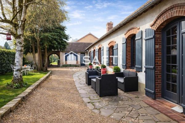 Maison ancienne pleine de charme – vie de plain-pied – 10 min de Houdan