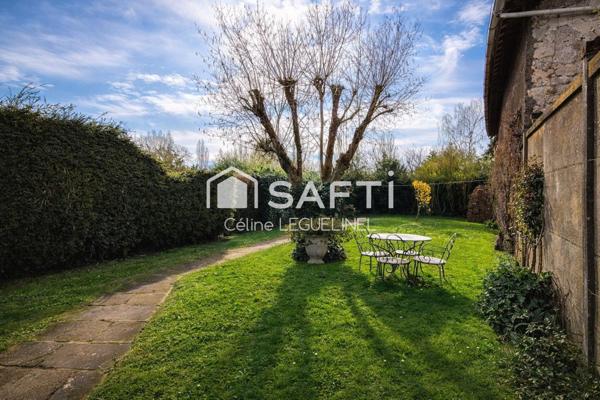 Maison ancienne pleine de charme – vie de plain-pied – 10 min de Houdan