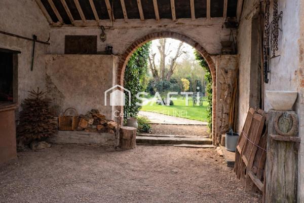 Maison ancienne pleine de charme – vie de plain-pied – 10 min de Houdan