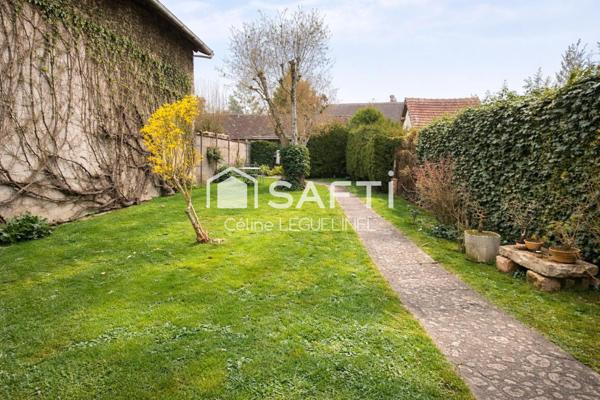 Maison ancienne pleine de charme – vie de plain-pied – 10 min de Houdan