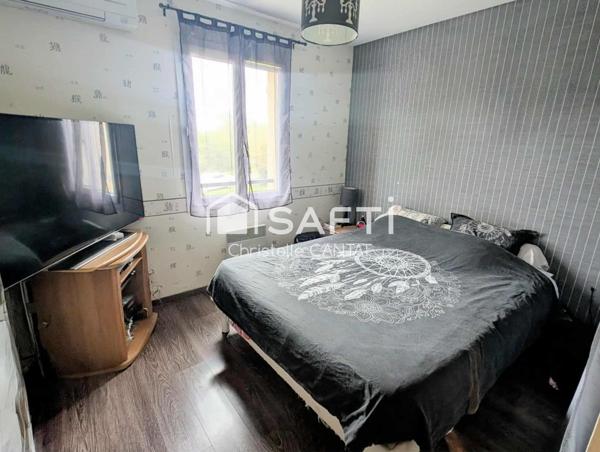 Maison 95 m² 3 chambres, garage, terrain.