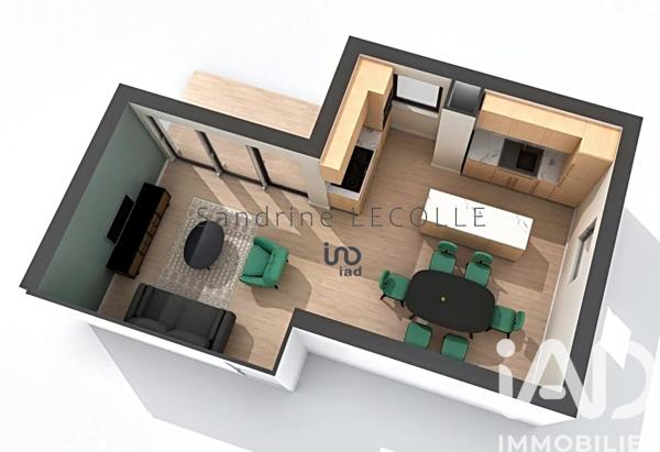 Appartement à vendre 3 pièces 74 m² Chessy