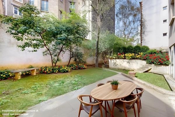 RARE JARDIN de 137 m² - 5p de 109 m² - Paris 14 Alésia