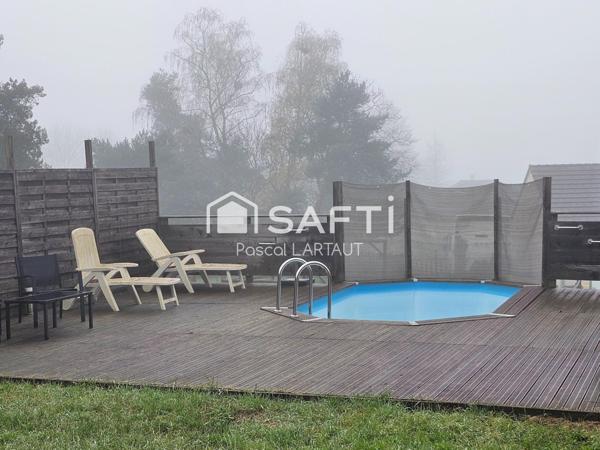 Ancien corps de ferme rénové en maison familiale