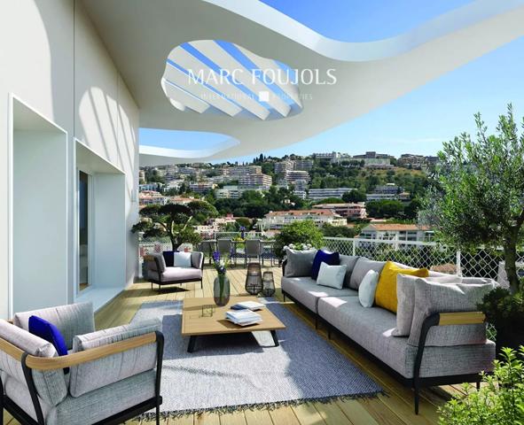Nice – Programme neuf 3 pièces, terrasses de 20,49 m2 et parking