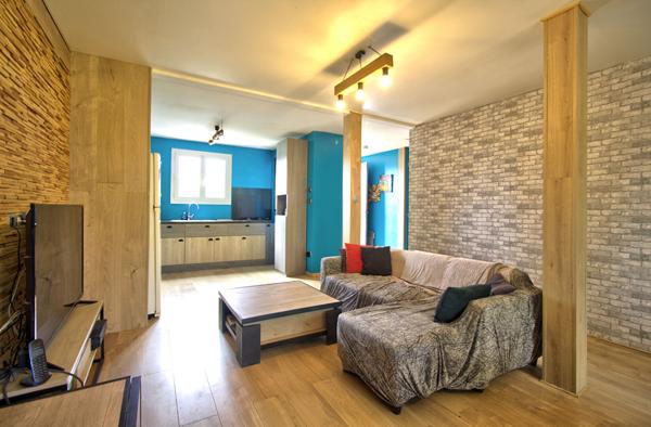 COLAYRAC ST CIRQ - Maison de 64m² habitables avec 2 chambres, garage de 65m² et jardin