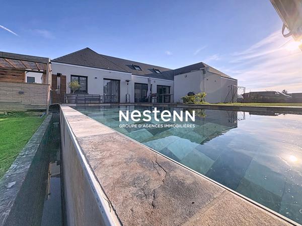 Maison recente avec piscine - Monts