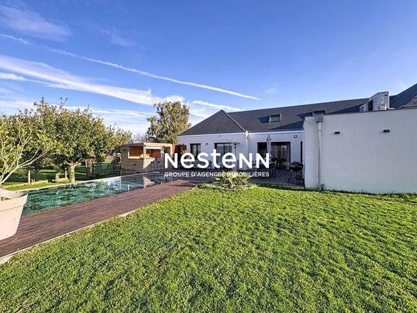 Maison recente avec piscine - Monts