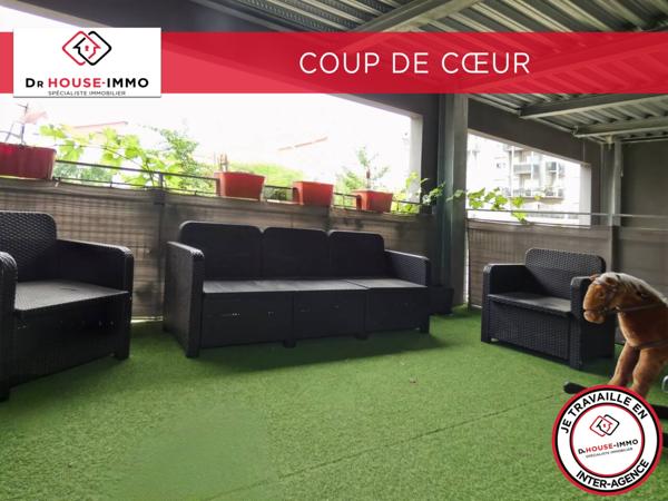 Appartement à vendre 3 pièces de 62 m²