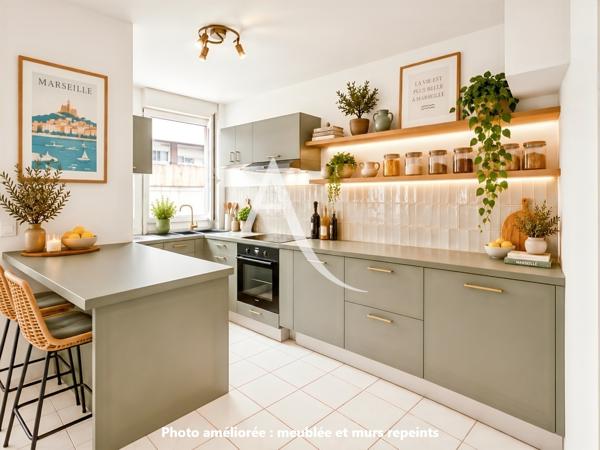 Appartement Marseille 2 pièce(s) 45.70 m2