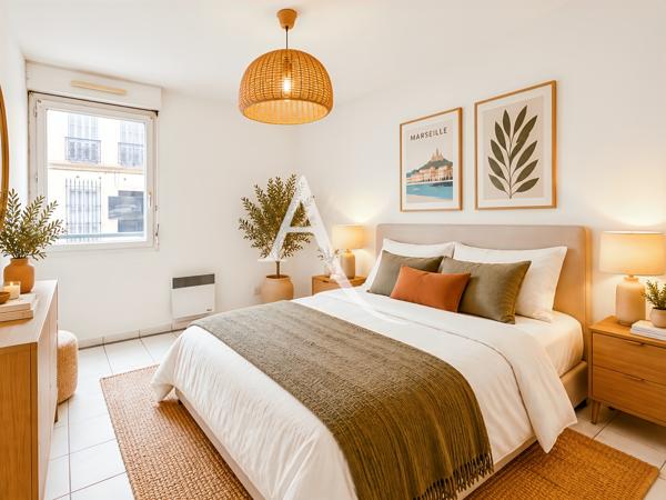 Appartement Marseille 2 pièce(s) 45.70 m2