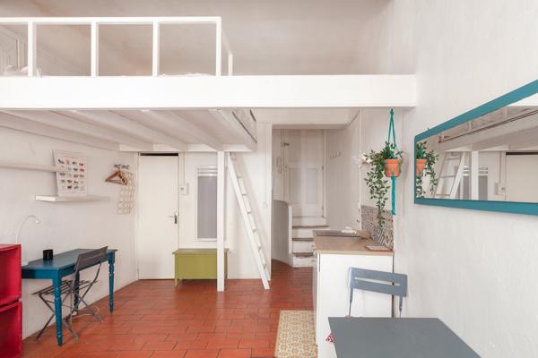 Studio avec mezzanine en plein Centre-Ville