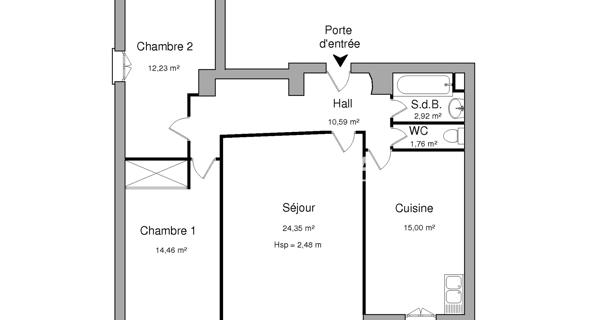 Location Appartement 3 pièces 81.31 m² - Beynost 01700