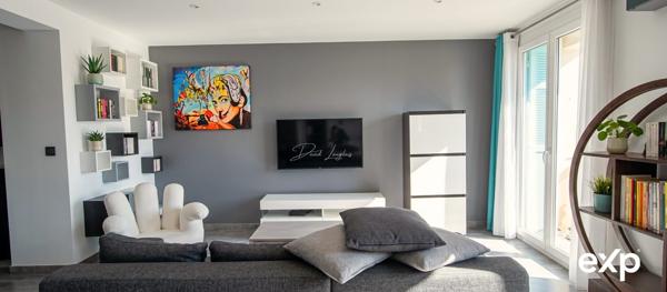 Saint-Laurent-du-Var – Centre-ville – 3 pièces transformé en 2 pièces rénové avec goût