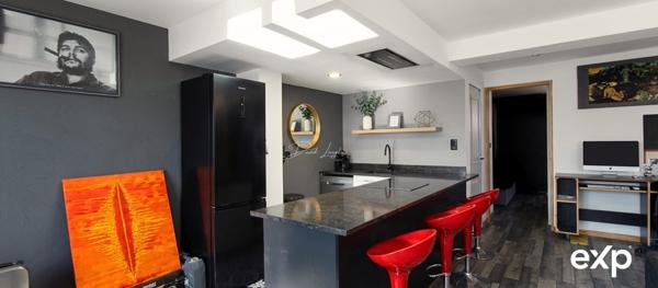 Saint-Laurent-du-Var – Centre-ville – 3 pièces transformé en 2 pièces rénové avec goût