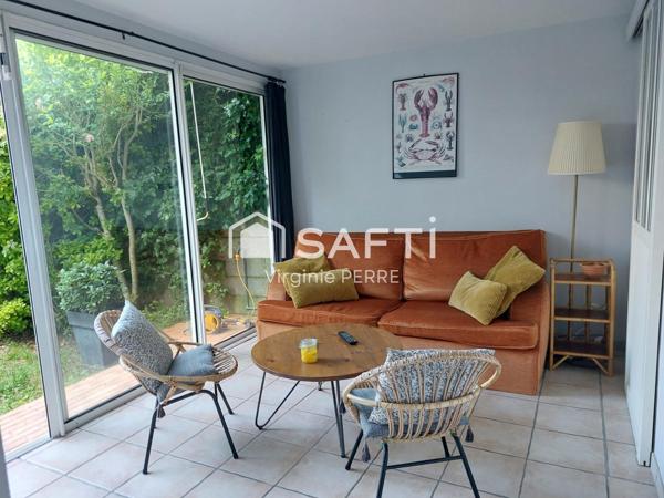 APPARTEMENT 2 PIECES AVEC JARDIN PRIVATIF ET STATIONNEMENT - 56m2 - ROYAN (17200)