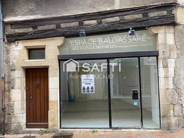 Immeuble de rapport avec local commercial + cave