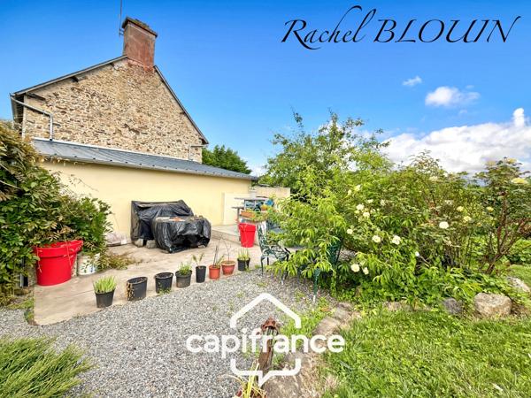 DOL-DE-BRETAGNE (35) Maison en pierre 3 pièces de 75 m2 avec garage sur terrain de 663 m2