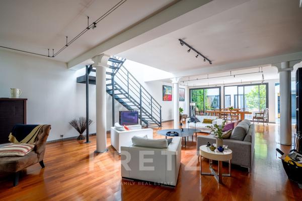 Loft élégant, situation privilégiée.