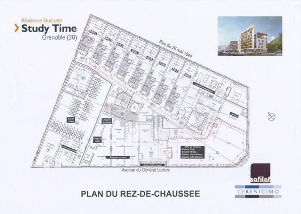 Appartement de 19,61 m²